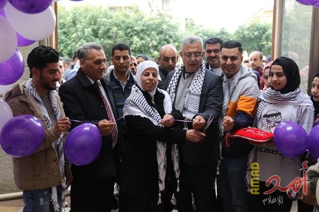 افتتاح بازار بنفسج الثاني في خضوري
