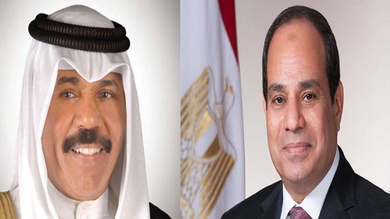 "السيسي" يتسلم رسالة من أمير الكويت بشأن المصالحة ووحدة الصف العربي