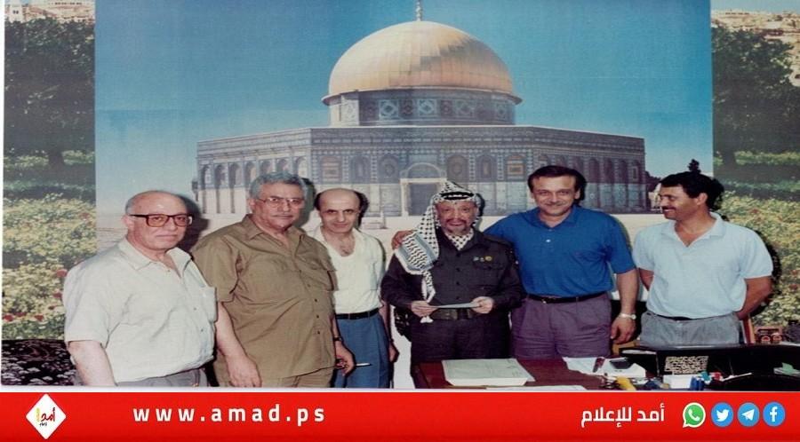 "أمد للإعلام" و حسن عصفور ينعون أحد مؤسسي الكيانية الفلسطينية المعاصرة أحمد قريع