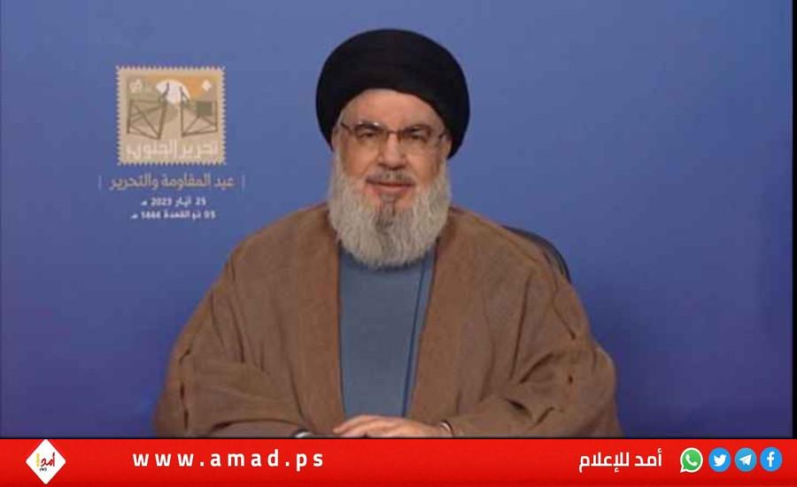 نصر الله: فشل عدوان جنين هو استمرار العمليات في الضفة