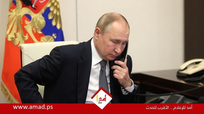 بوتين وماكرون يبحثان هاتفيا الوضع في أوكرانيا