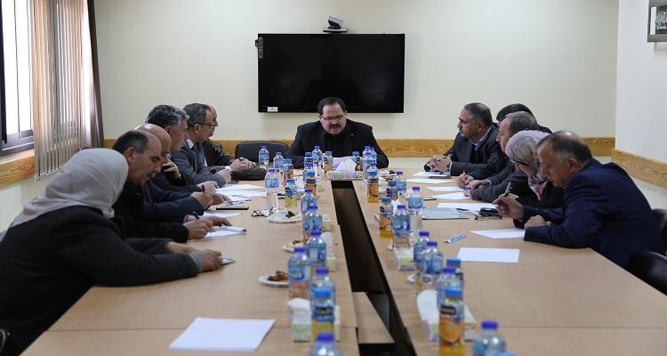 غزة على رأس أولويات المجلس الأعلى للتعليم المهني والتقني