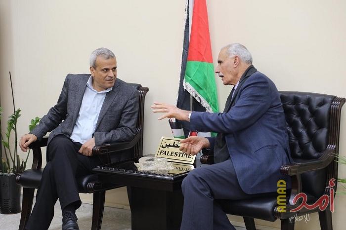 الفريق الحاج إسماعيل جبر يتفقد محافظة قلقيلية