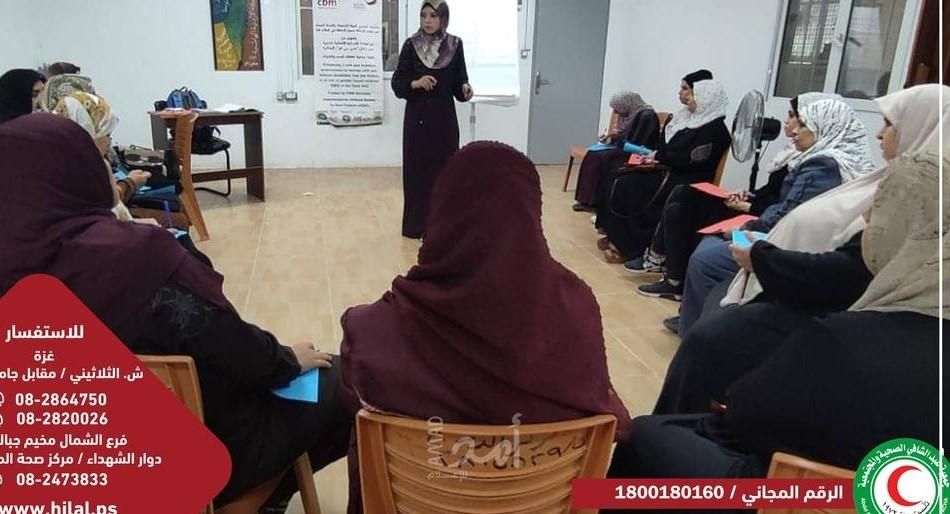 جمعية عبد الشافي الصحية والمجتمعية تعقد جلسة دعم نفسي واجتماعي للسيدات