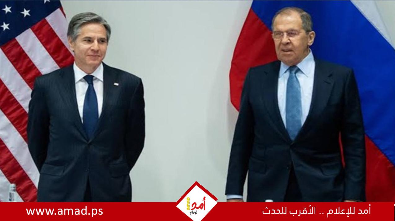 مسؤول أميركي: بلينكن التقى لافروف وناقشا الوضع في أوكرانيا