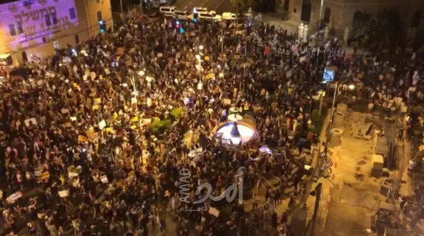 تجدد المظاهرات في عدة مدن إسرائيلية ضد نتنياهو واعتقالات في صفوف المحتجين- فيديو وصور