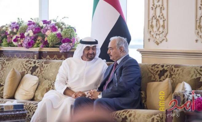 الإمارات تعلن دعمها لحفتر وتشيد بمحاربته لـ"الإرهاب" في ليبيا