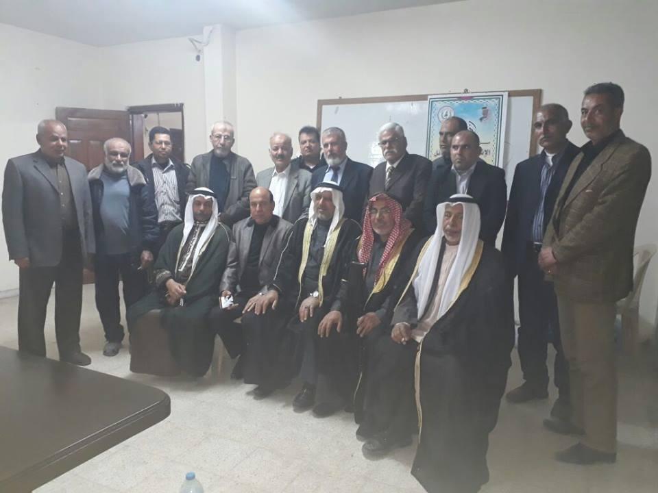 جبهة التحرير العربية تستقبل وفد لاتحاد العربي للقبائل بمناسبه انطلاقتها 48