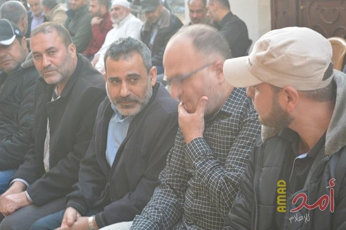 لليوم الثاني... الديمقراطية تواصل استقبال المعزين برحيل أمين سر اللجنة المركزية  خالد عبد الرحيم