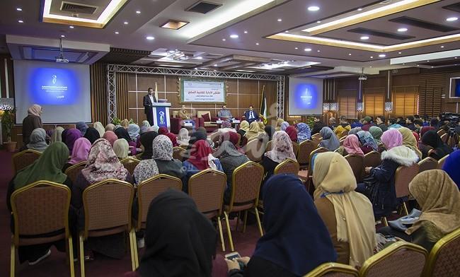 انطلاق فعاليات ملتقى الإدارة المكتبية السابع في الكلية الجامعية للعلوم التطبيقية
