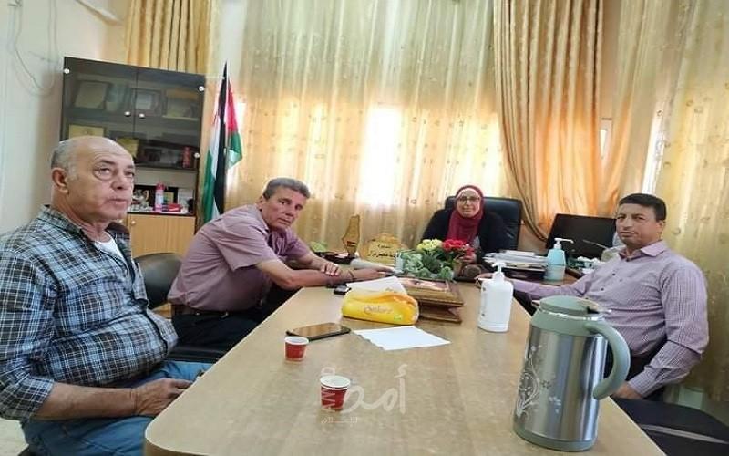 جمعية إنسان للعمل الوطني والإنساني تزور مركز تأهيل الفتيات في جنين