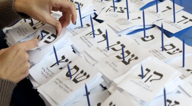 النتائج الرسمية للانتخابات الاسرائيلية العشرين