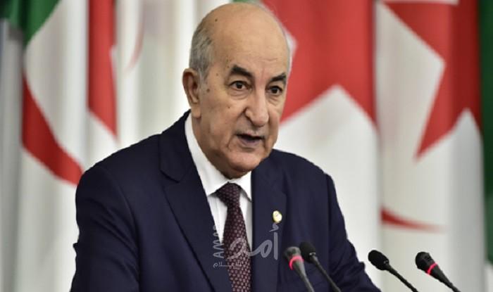 الرئيس الجزائري يؤكد صعوبة مواجهة الحرائق ويطلب المساعدة