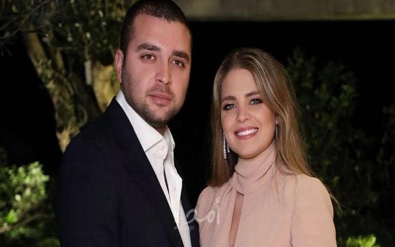 فستان زوجة إيلي صعب جونيور يخطف الأنظار