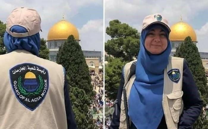 سلطات الاحتلال تفرج عن مسئولة شعبة الحارسات في الأقصى "زينات أبو صبيح"