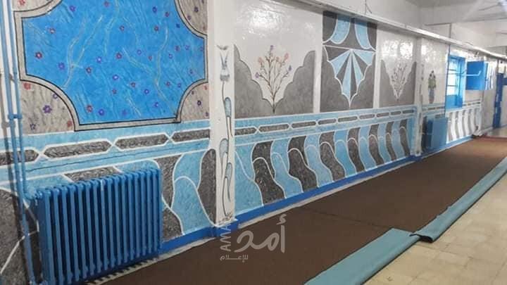 مبادرة فريدة من نوعها.. بالصور: سجناء يزينون جدارن سجنهم في سوريا
