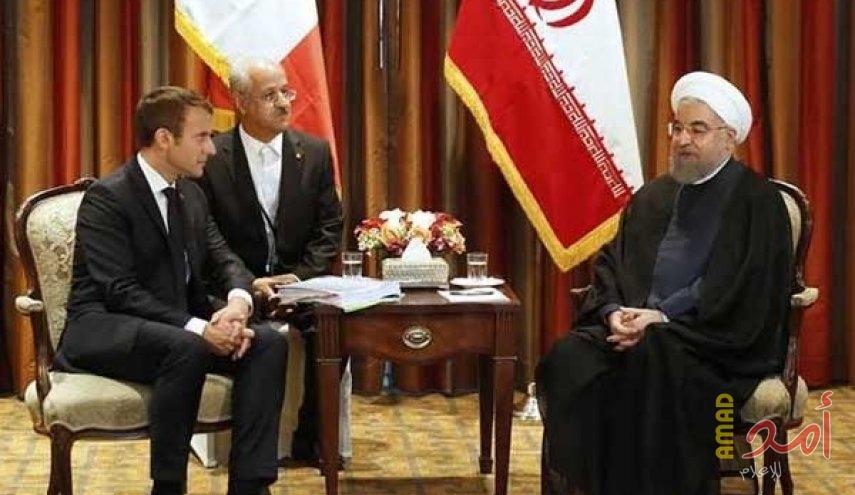 روحاني يطالب ماكرون بالتحرك ضد معارضي إيران في فرنسا