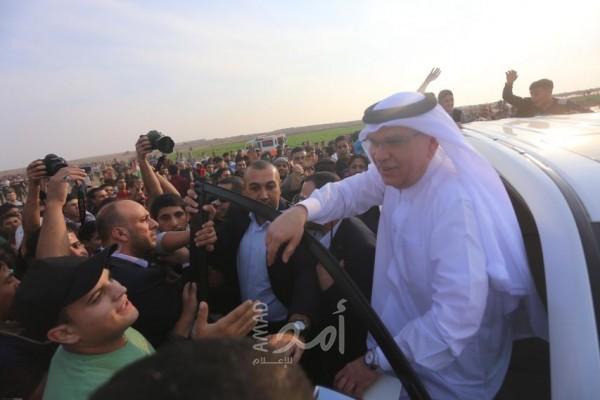السفير القطري محمد العمادي في زيارة لغزة "الاثنين"