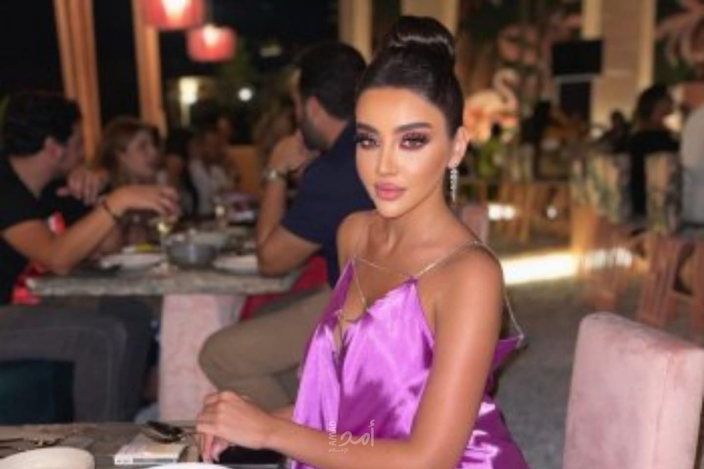 سبا المبارك بإطلالة تضج أنوثة ولون فستانها هو المفضل - صور