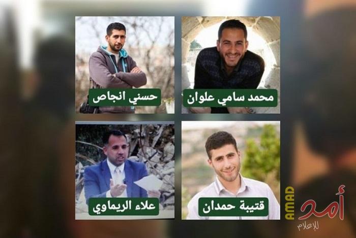 صحفيون في سجون الاحتلال يطالبون من المجتمع الدولي توفير الحماية لهم