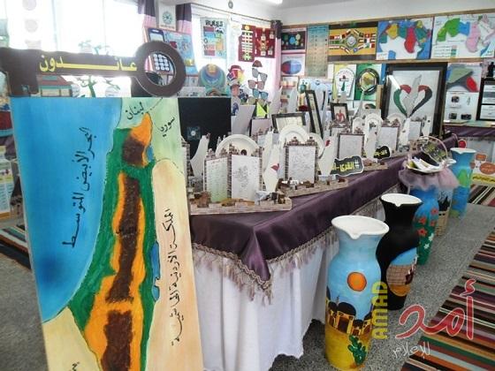 بالصور .. افتتاح معرض حصاد الابداع  الطلابي بخانيونس