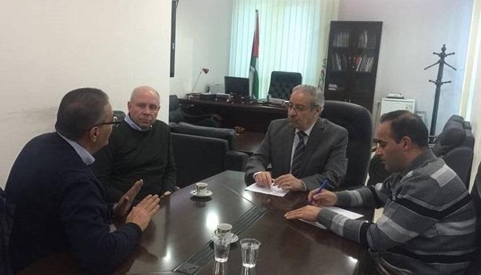 تيسير خالد يبحث مع نائب رئيس لجنة القدس السويدية عقد المؤتمر الاوروبي الثالث لنصرة القدس