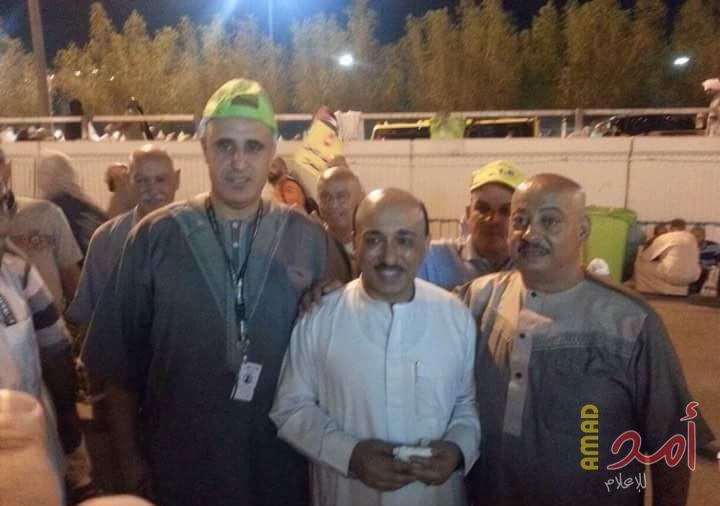 الوزير الحساينة يزور حجاج فلسطين في مشاعر منى لتفقد أحوالهم و الاطمئنان عليهم