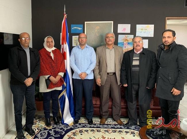 حزب الشعب يلتقي السفير الكوبي في لبنان ويؤكد الحرص على تعزيز  العلاقة الثنائية