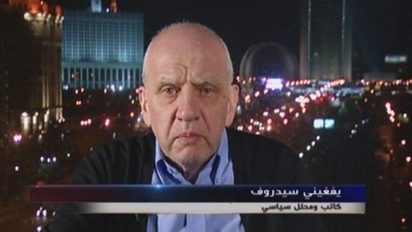 بالفيديو.. سيدروف: تلميحات موسكو بعملية عسكرية بإدلب غير مرتبط بالإنسحاب الأمريكي