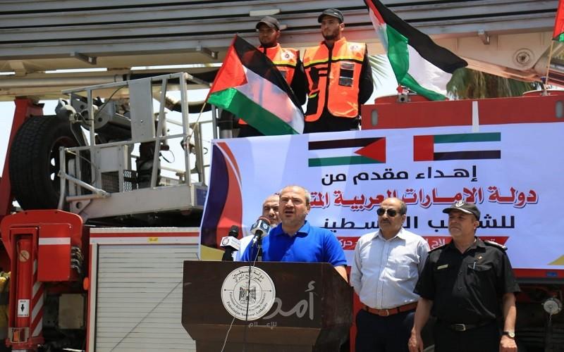 محسن: "تيار الإصلاح" يعمل على تحديث معدات الدفاع المدني في غزة