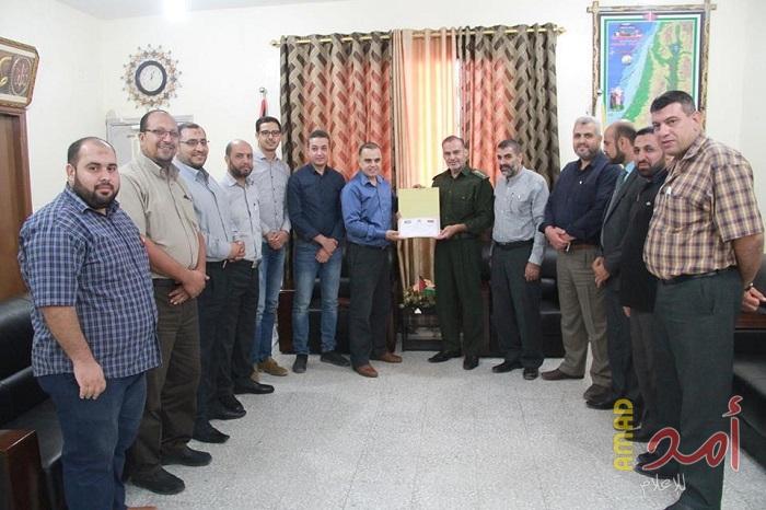 الخدمات الطبية تكرم المستشفى الميداني المغربي في غزة- صور