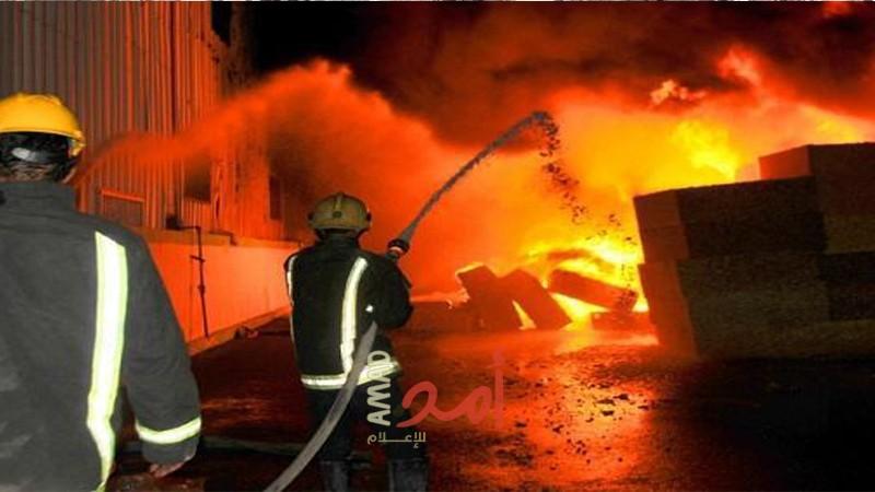 اندلاع حريق ضخم في مدينة العقبة الأردنية