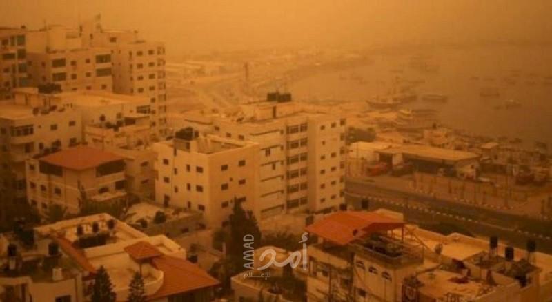 راصد جوي يكشف تفاصيل العاصفة الرملية التي تضرب فلسطين