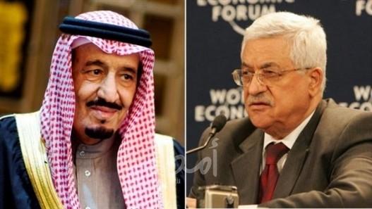 عباس يهنئ خادم الحرمين الشريفين بنجاح العملية الجراحية