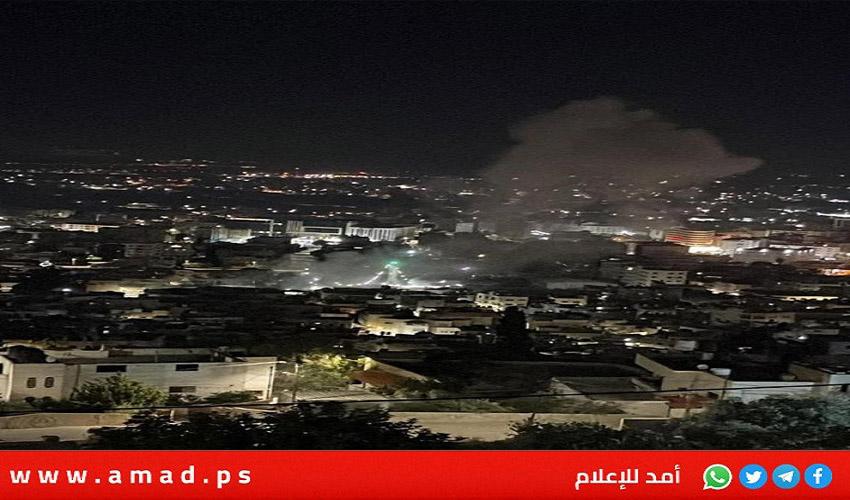 جيش الاحتلال يقصف منزلاً في مخيم جنين للمرة الثانية