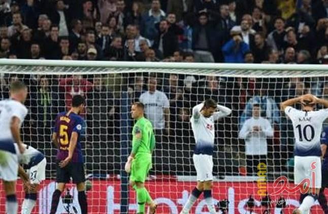 بالفيديو والصور - دوري أبطال أوربا..ميسي يتألق ويقود برشلونة لفوز برباعية علة توتنهام