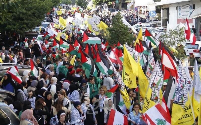 بيروت: مسيرة حاشدة وفاء لنهج الرئيس الشهيد ياسر عرفات