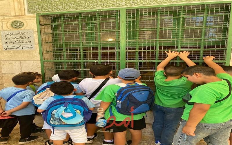 زهرة المدائن تنظم زيارة لمخيمها "القدس أحلى" في المسجد الأقصى والبلدة القديمة