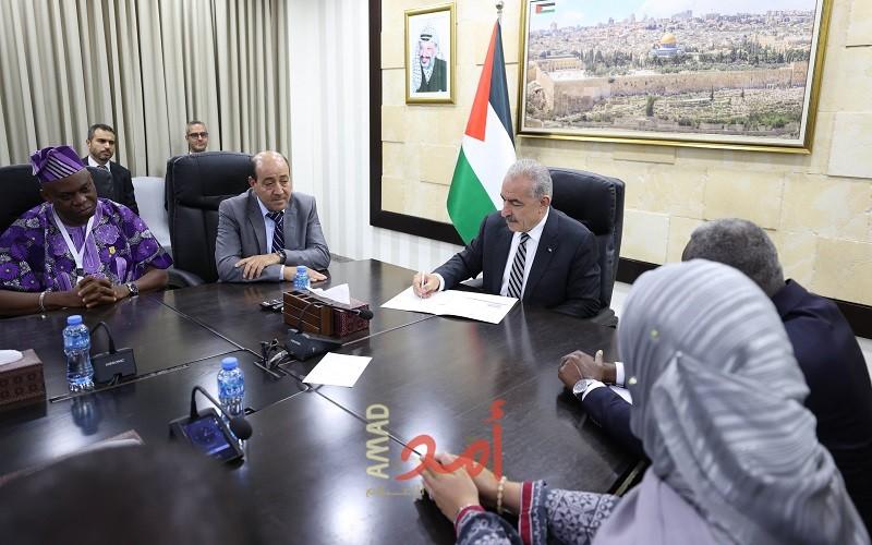 اشتية: فلسطين وأفريقيا في خندق واحد ضد الظلم والهيمنة والاستعمار