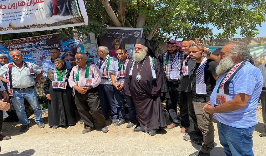 وفد من القدس وأراضي الـ48 ينظم وقفة دعم وإسناد مع جنين ومخيمها