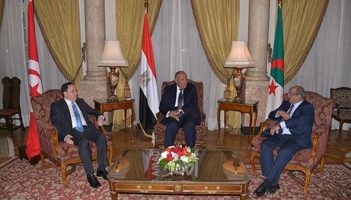 مصر وتونس والجزائر تجدد رفضها الكامل للتدخل الخارجي في الشأن الليبي