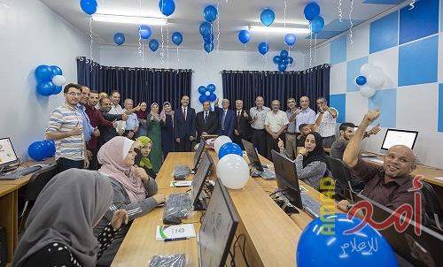 مشروع تعزيز الإبداع في مناهج تكنولوجيا المعلومات BITPAL يفتتح مركز للكفاءة التكنولوجية بجامعة غزة