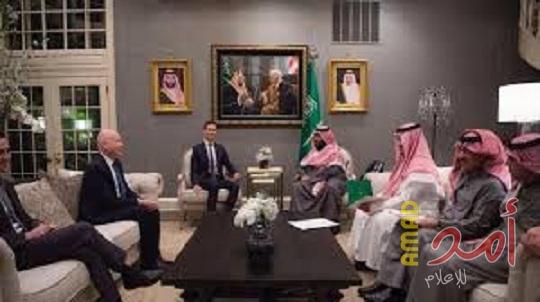 بن سلمان وكوشنر يبحثان "صفقة ترامب" والوضع الإنساني في غزة