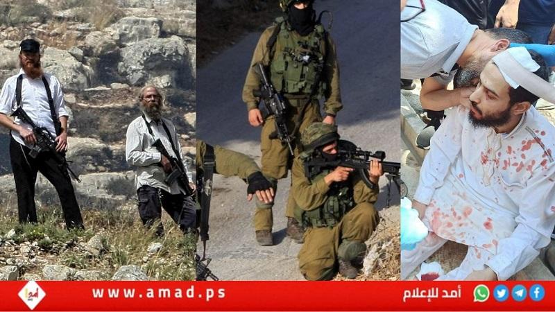 إصابات بالرصاص واختناقاً بالغاز واعتقالات لشبان نفذها جيش الاحتلال في الضفة والقدس- صور