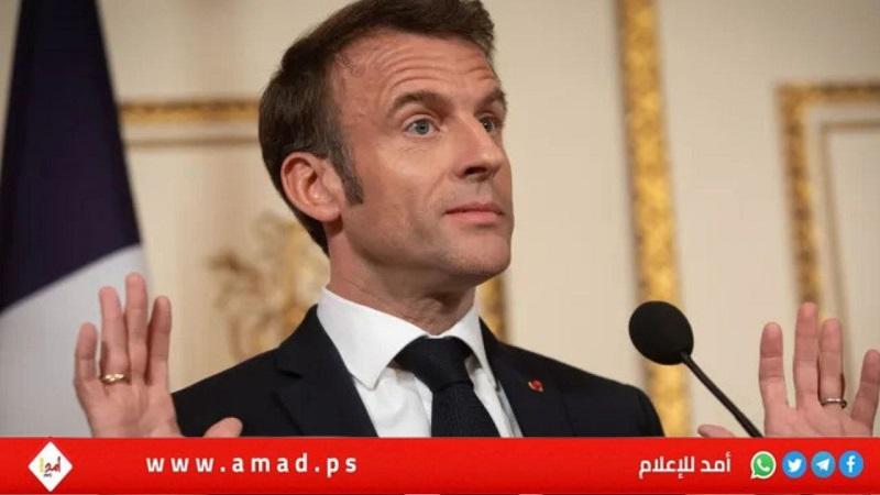 ماكرون: أوكرانيا "اليوم تحمي أوروبا"