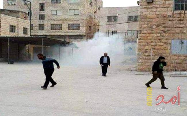 سلطات الاحتلال تدمر بسطات الباعة على معبر وادي الخليل 