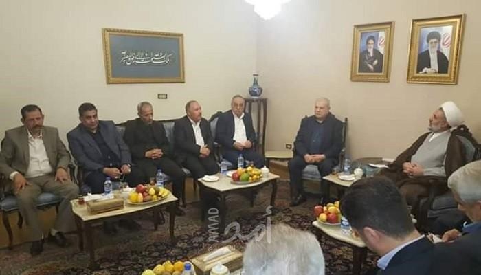 تفاصيل لقاء فصائل فسطينية مع مسؤول إيراني في دمشق