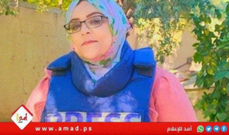 الصحفية اللوح تطالب المجتمع الدولي بالخروج عن صمته "غير المقبول" ازاء انتهاكات جيش الاحتلال المتزايدة