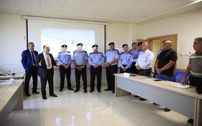 "المدرسة الوطنية" و "كلية فلسطين للشرطة" تبحثان سبل التعاون في تدريب الإدارة والقيادة