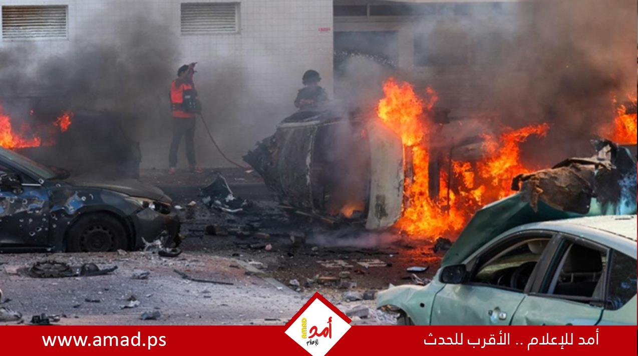 إصابات خطيرة جراء سقوط صواريخ القسام في تل أبيب